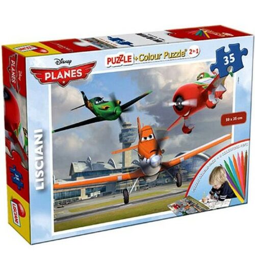 Puzzle Double-face 35 pezzi: PLANES