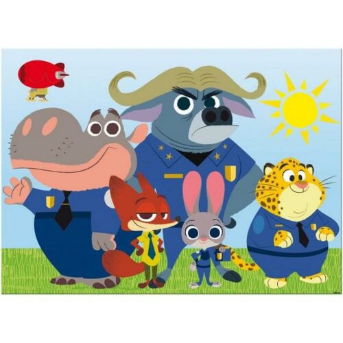 Puzzle 108 pz MAXI Double-face ZOOTROPOLIS