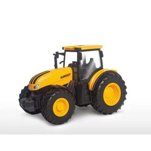 Trattore a frizione giallo