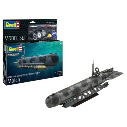 1/72 Model Set German Midget Submarine Type Molch
