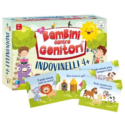 Bambini contro Genitori - Indovinelli 4+