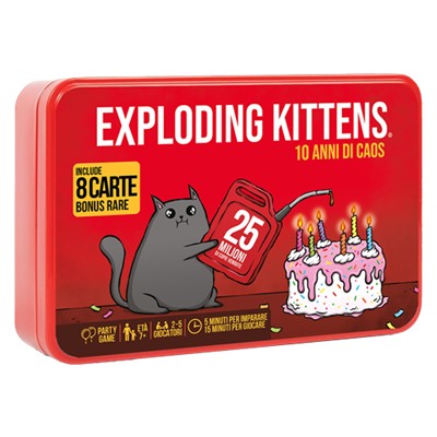 Exploding Kittens 10 Anni di caos