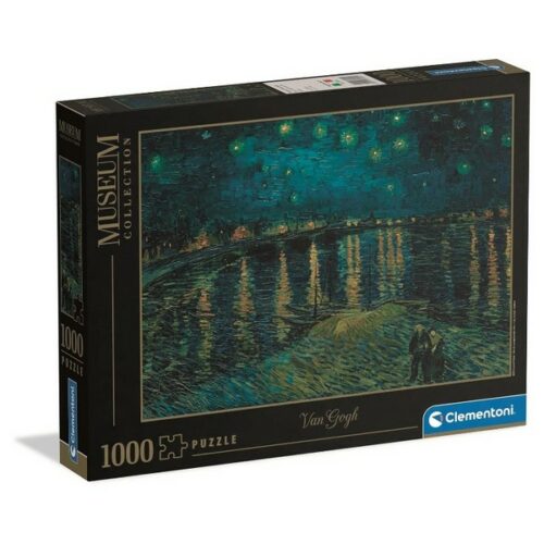 Puzzle 1000 pz museum La NOTTE STELLATA  sul Rodano Van Gogh