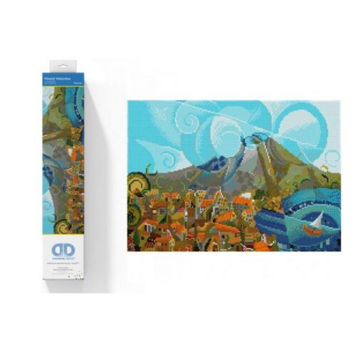 Diamond Dotz monte VESUVIO 52x37