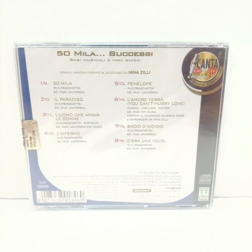 CD canzoni - Canta tu grandi successi italiani 50 milla... successi