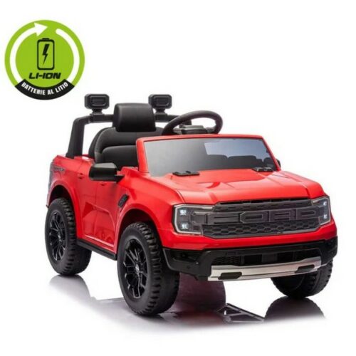 Auto "RAPTOR" rosso LITHIUM 10,8V