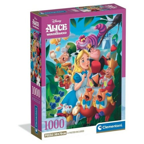 Puzzle 1000 pz ALICE nel paese delle meraviglie
