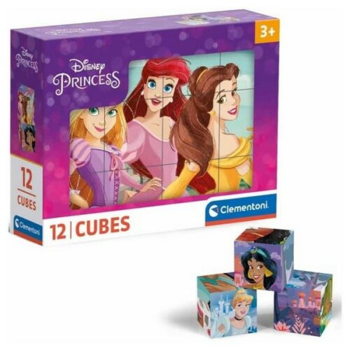 12 Cubi Disney Principesse