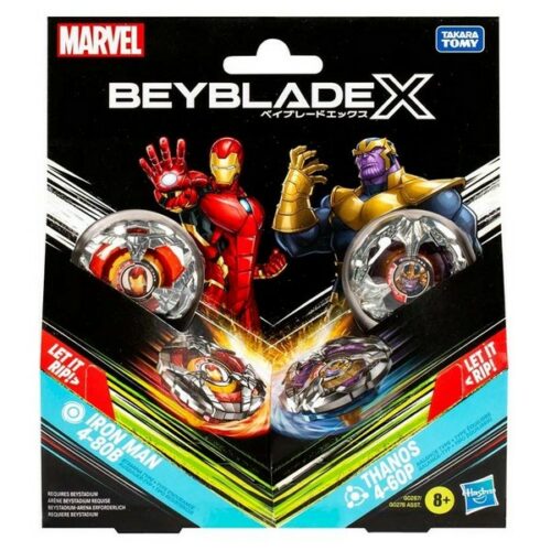 Beyblade X - coppia Blade Avengers con lanciatori