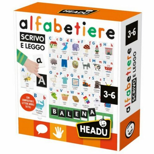 Alfabetiere Tattile Scrivo e Leggo