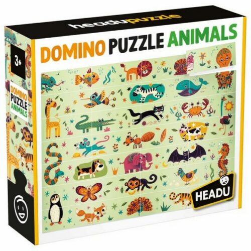 Domino Puzzle Animali