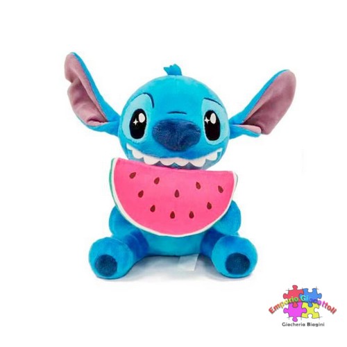 STITCH con fetta Anguria  cm25 peluche