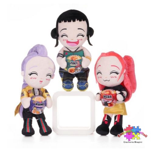 K-POP Demon Hunters  RUMY - MIRA - ZOEY 30cm