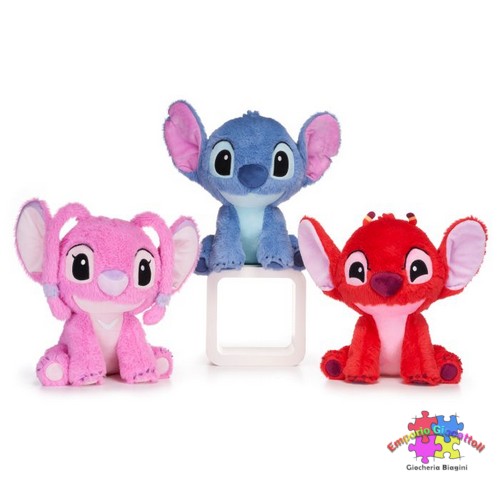 STITCH - ANGEL - LEROY  cm30 peluche Luxury  ass.to