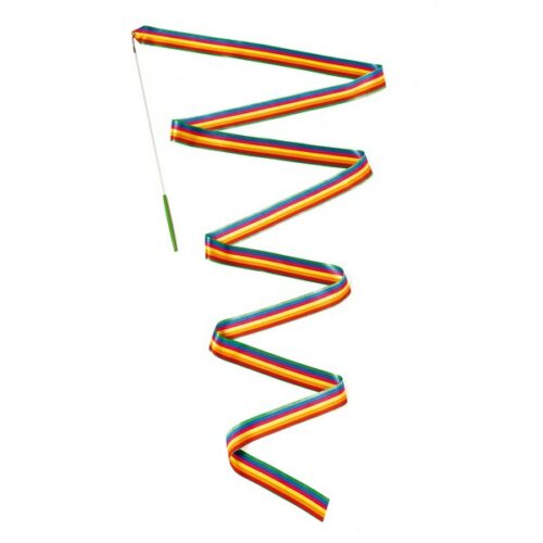 Nastro da ginnastica arcobaleno