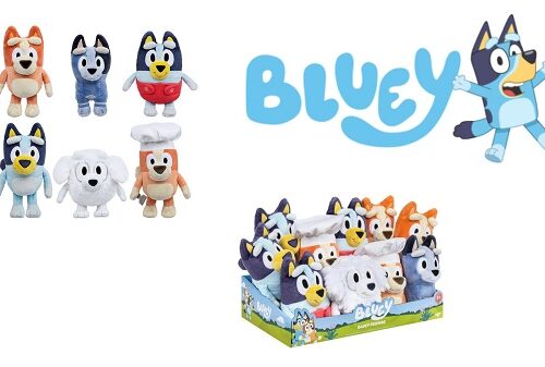 BLUEY e i suoi amici - peluche 20 cm