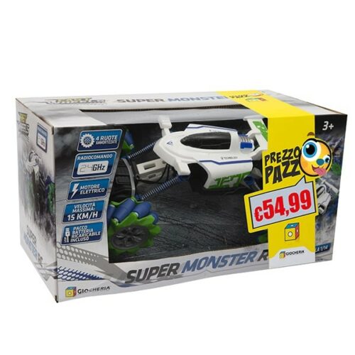 Super Monster RC USB con PACCO BATTERIA