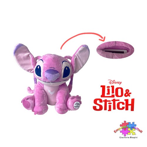 Salvadanaio ANGEL peluche ( stitch)
