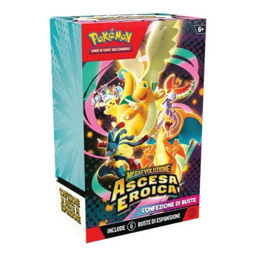 Pokemon Bundle 6 Buste ASCESA EROICA
