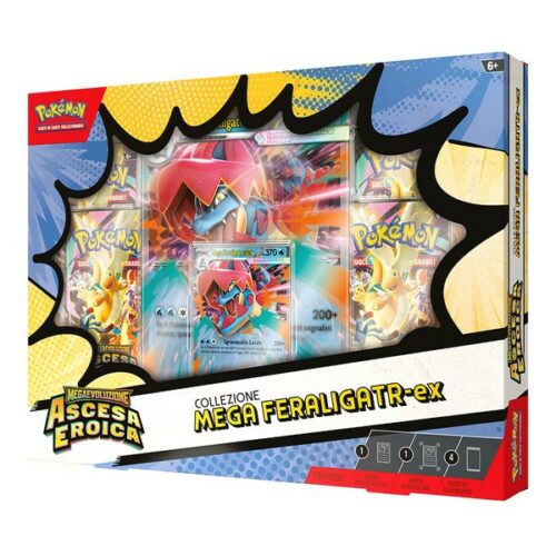 Pokemon M2.5 Col.Mega Emboar-EX, Mega Feraligatr-EX e Mega Mega.-Ex