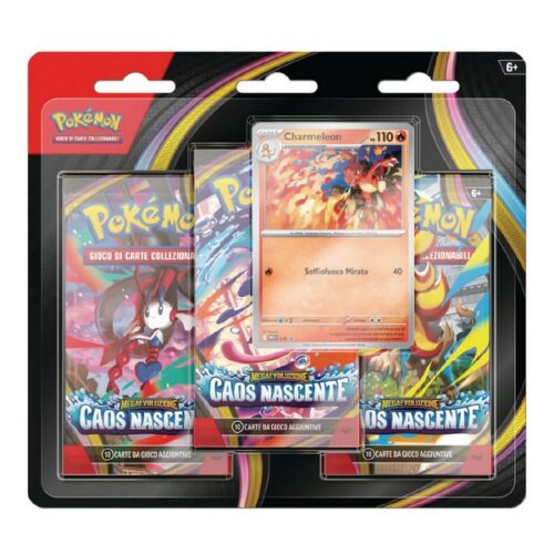 Pokemon - Caos Nascente blister 3 buste