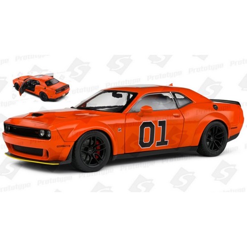 1/18 DODGE challenger 01 orange