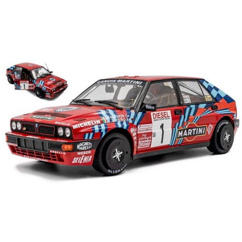 1/18 LANCIA DELTA HF Integrale Rally San Remo 1989