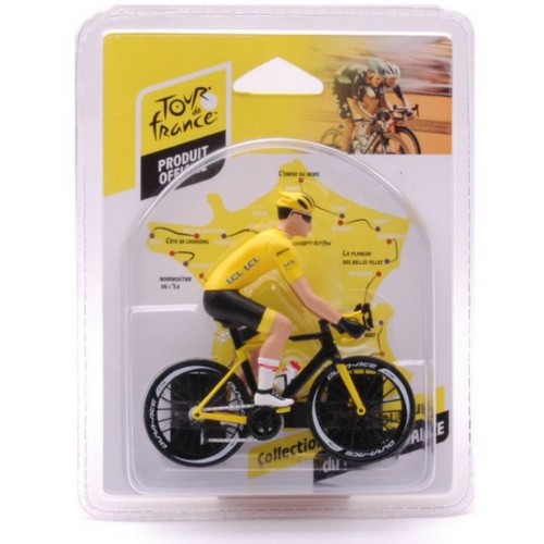 1/18 Tour de france Ciclista maglietta gialla