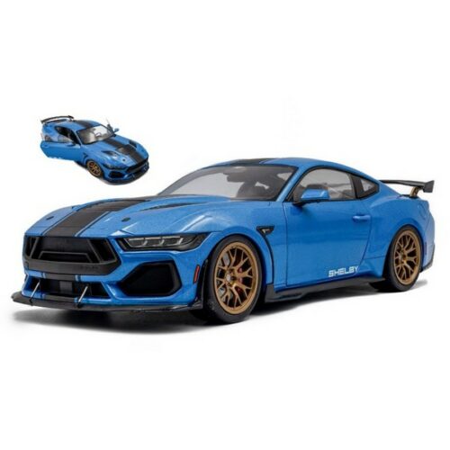 1/18 FORD Shelby Mustang super snake blu