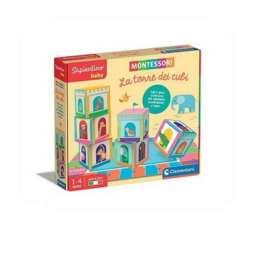 Montessori Baby La Torre dei Cubi