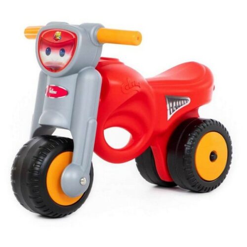 Moto cavalcabile in plastica