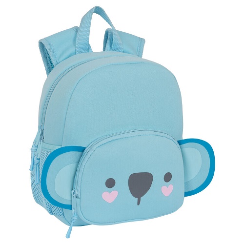 Zaino asilo azzurro koala