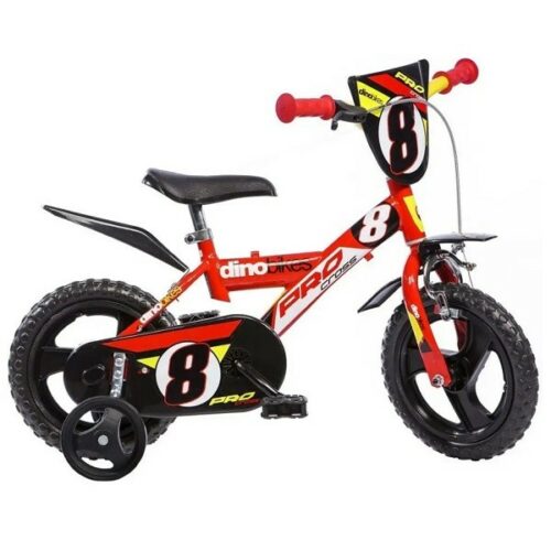 Bicicletta 12" BIMBO  Pro Cross rossa