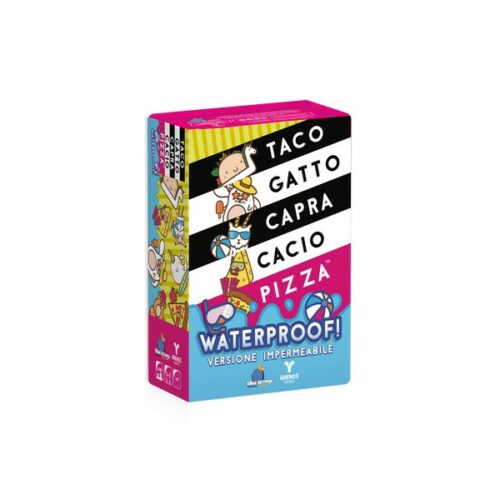 Taco Gatto Capra Cacio Pizza WATERPROOF