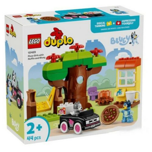 10469 DUPLO Bluey Pizzaiole con Muffin e Bluey