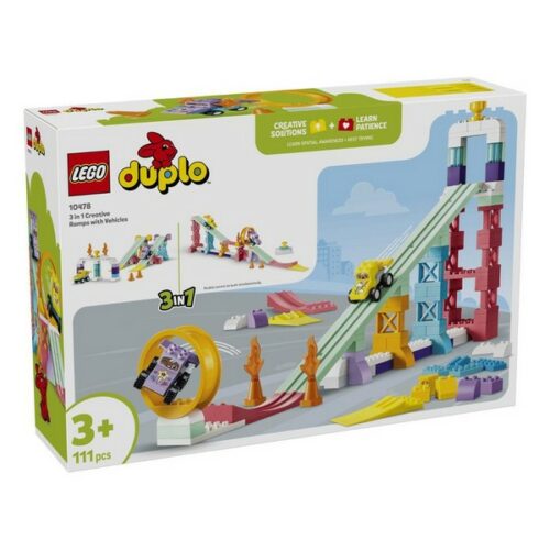 10478 DUPLO Town Rampe creative 3 in 1 con veicoli
