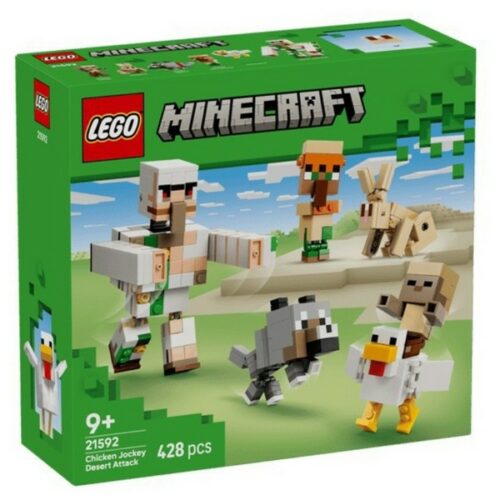 21592MinecraftAttacco nel deserto del fantino di polli