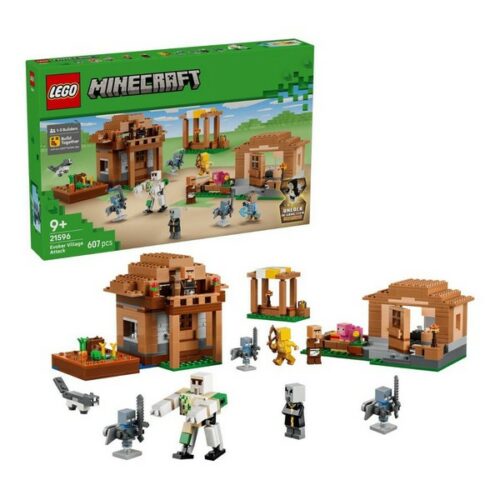 21596 Minecraft Attacco al villaggio dell’Evocatore