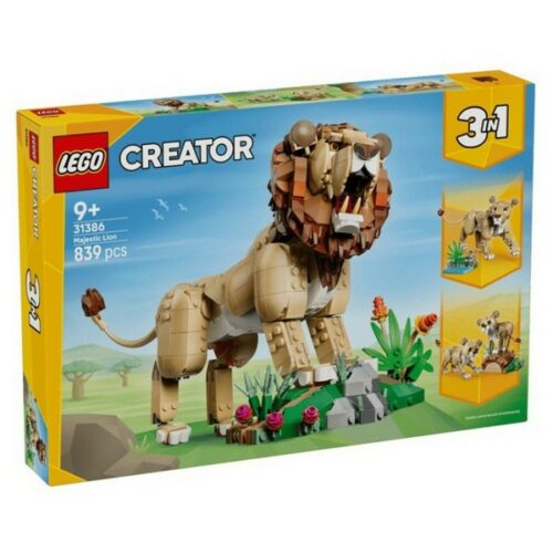 31386 LEGO Creator Animali selvatici: Leone Maestoso