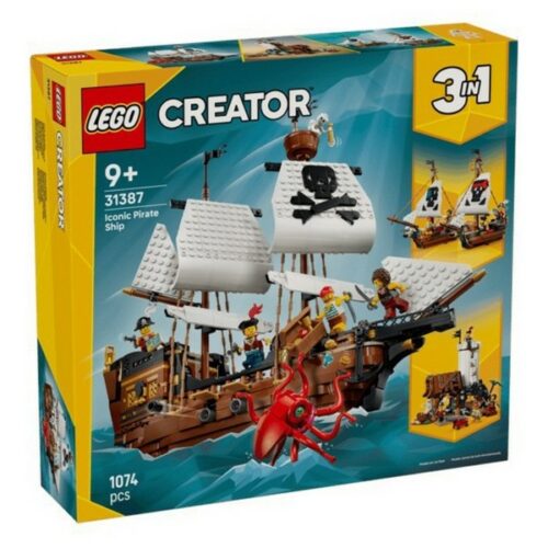 31387 LEGO Creator Iconica nave da pirata