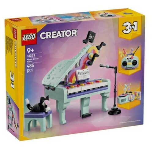 31392 LEGO Creator Pianoforte decorativo con gatto