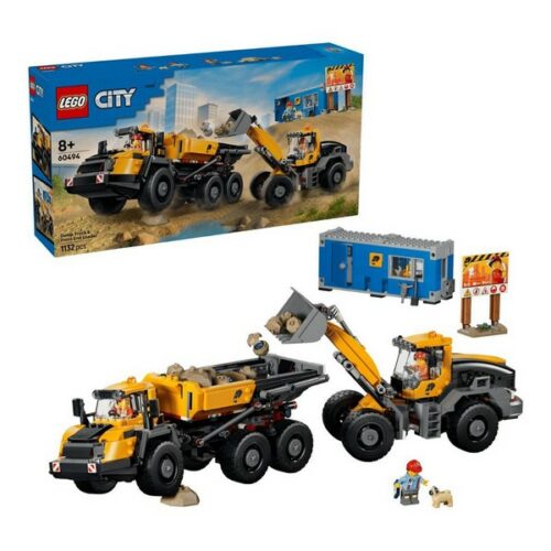 60494 City Big Vehicles Camion ribaltabile e pala meccanica