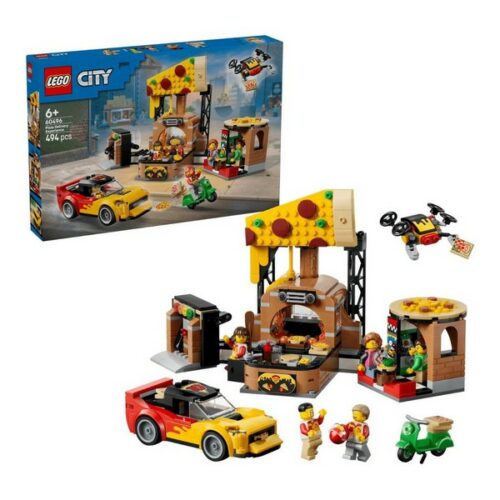 60496 City Centro di consegna pizze con veicoli