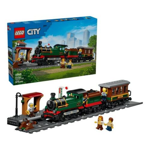 60511 City Trains Treno a vapore vintage