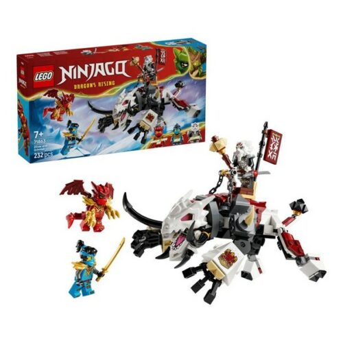 71863 Ninjago Zilvar e Grimtak la Bestia Drago