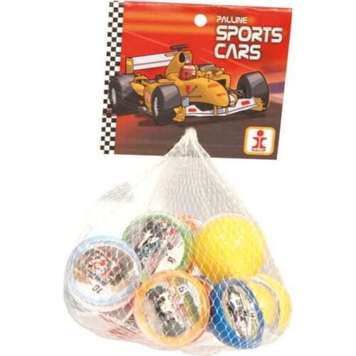 Biglie in plastica sport car