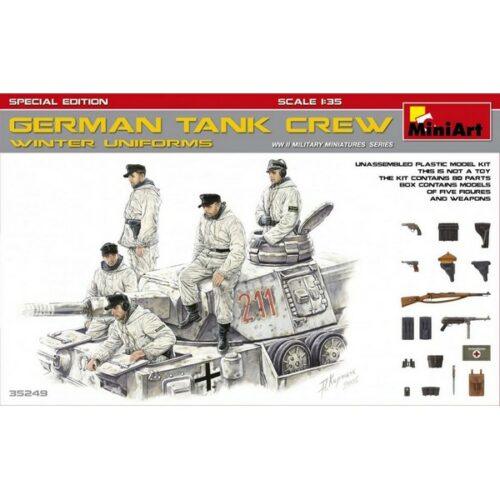 1/35 German Tank Crew (Winter Uniforms). Special Edition