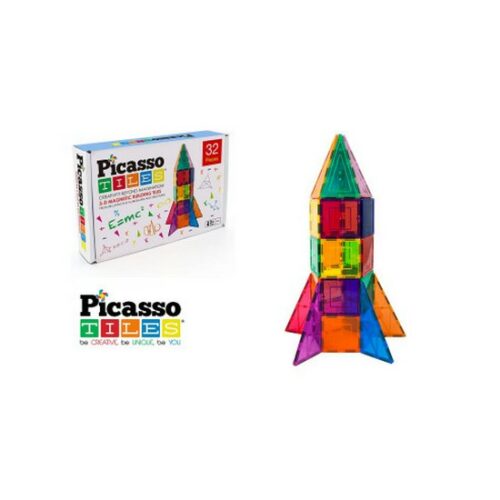 Picasso TIILES 32 pz - Rocket costruzione magnetica