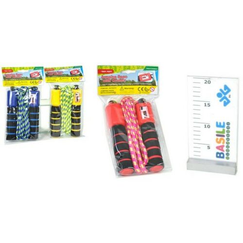 Corda da saltare con contagiri - lunga 213cm