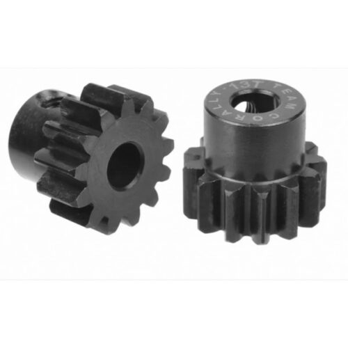 Pignone Modulo 1 in acciaio indurito 13T foro 5mm